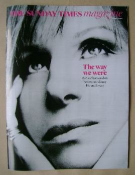 The Sunday Times magazine - Barbra Streisand cover (21 August 2016)