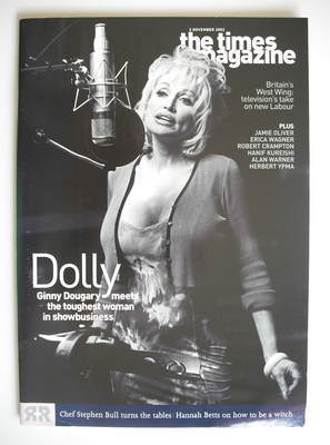 <!--2002-11-02-->The Times magazine - Dolly Parton cover (2 November 2002)