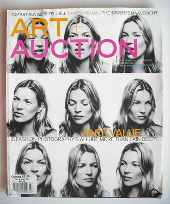 Art Auction magazine - Kate Moss cover (March 2009)