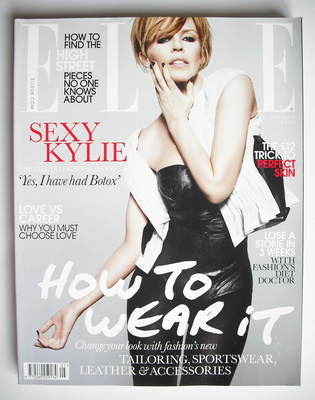 <!--2009-05-->British Elle magazine - May 2009 - Kylie Minogue cover