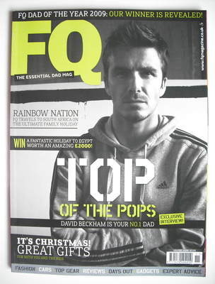 FQ magazine - David Beckham cover (November/December 2009)