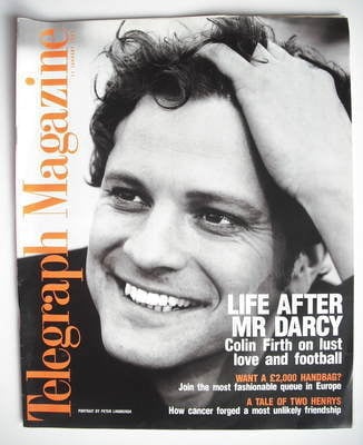 Telegraph magazine - Colin Firth cover (11 January 1997)