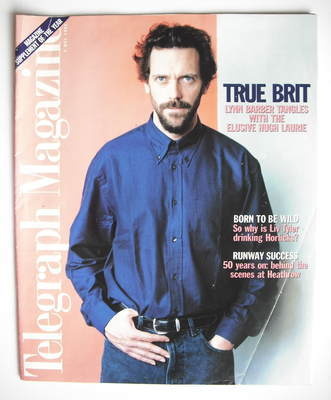 <!--1996-05-04-->Telegraph magazine - Hugh Laurie cover (4 May 1996)