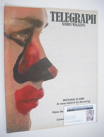 The Sunday Telegraph magazine - Michael Clark cover (29 July 1984)