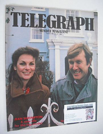 The Sunday Telegraph magazine - Jean Shrimpton cover (27 May 1984)