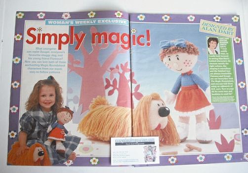 The Magic Roundabout Dougal and Florence toys to knit (by Alan Dart)