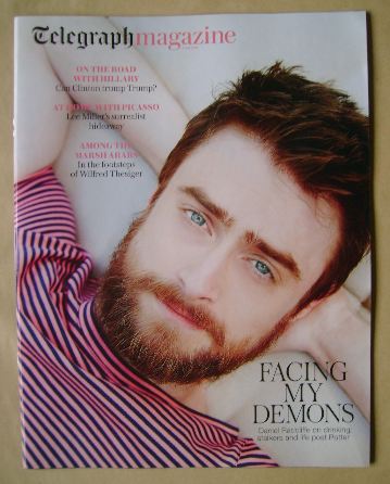 Telegraph magazine - Daniel Radcliffe cover (2 July 2016)