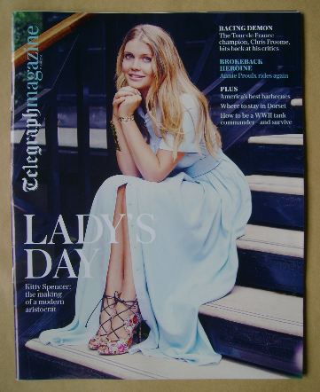 Telegraph magazine - Lady Kitty Spencer cover (11 June 2016)