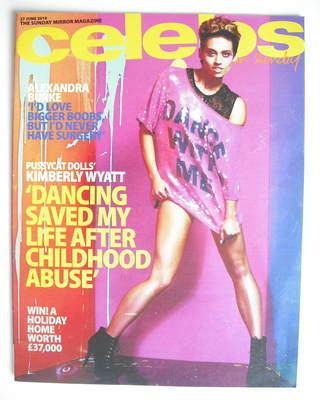 <!--2010-06-27-->Celebs magazine - Kimberly Wyatt cover (27 June 2010)