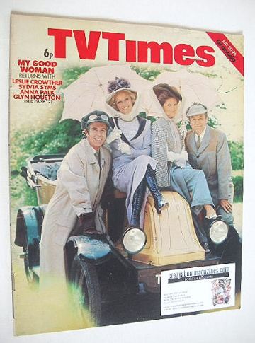 TV Times magazine - My Good Woman cover (20-26 July 1974)