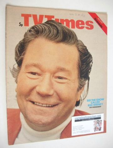 TV Times magazine - Reg Varney cover (11-17 August 1973)