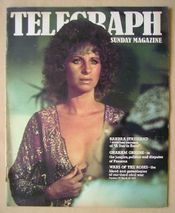 <!--1977-03-20-->The Sunday Telegraph magazine - Barbra Streisand cover (20