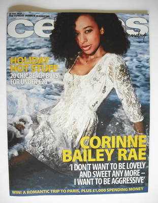 Celebs magazine - Corinne Bailey Rae cover (25 July 2010)