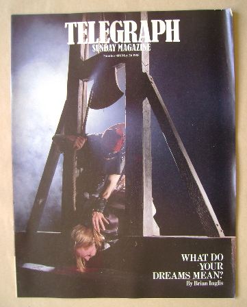 The Sunday Telegraph magazine - What Do Your Dreams Mean cover (26 May 1985)