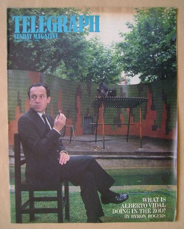 The Sunday Telegraph magazine - Alberto Vidal cover (7 July 1985)
