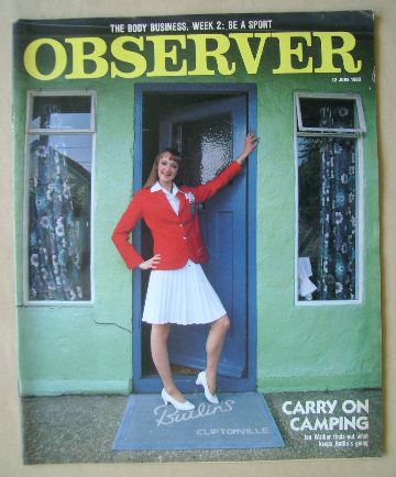 The Observer magazine - Butlin's cover (12 June 1983)