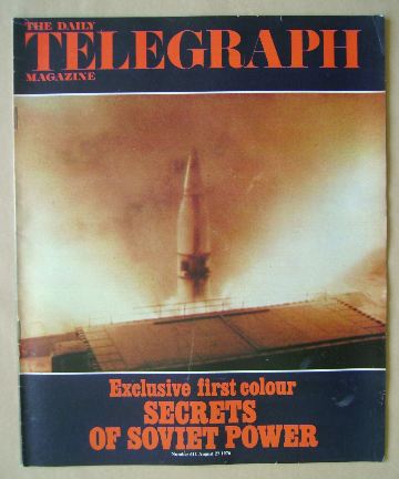 The Daily Telegraph magazine - Secrets of Soviet Power cover (27 August 1976)