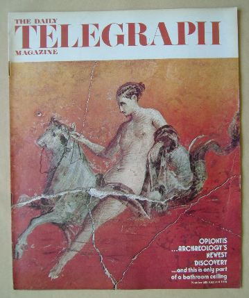 The Daily Telegraph magazine - Oplontis cover (6 August 1976)