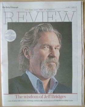 The Daily Telegraph Review newspaper supplement - 27 August 2016 - Jeff Bridges cover