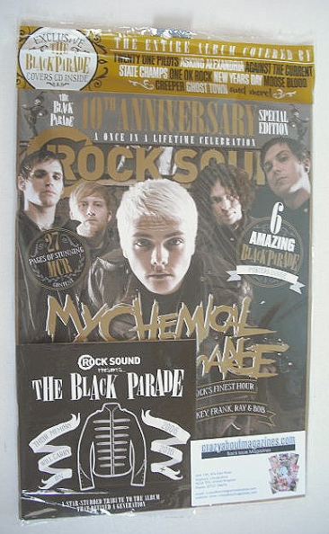 <!--2016-10-->Rock Sound magazine - My Chemical Romance cover (October 2016