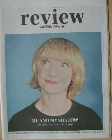 The Daily Telegraph Review newspaper supplement - 11 October 2014 - Jane Horrocks cover