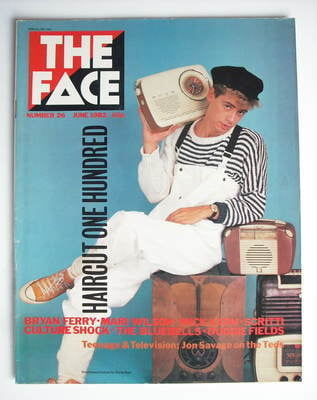 The Face magazine - Nick Heywood cover (June 1982 - Issue 26)