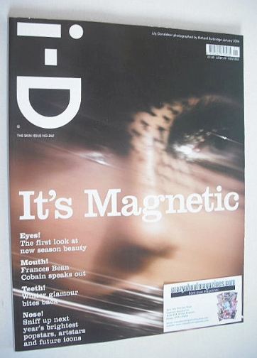 i-D magazine - Lily Donaldson cover (January 2006)