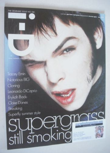 <!--1997-05-->i-D magazine - Gaz Coombes cover (May 1997)