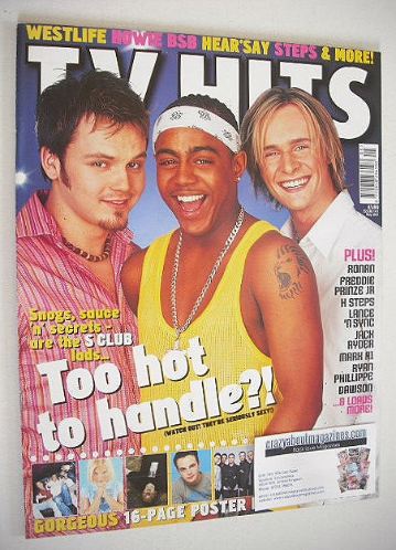 TV Hits magazine - May 2001 - S Club Lads cover