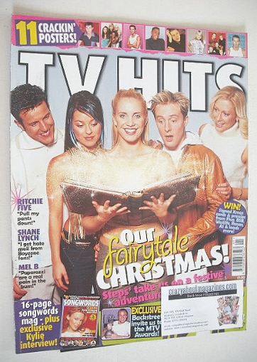 TV Hits magazine - January 2001 - Steps cover