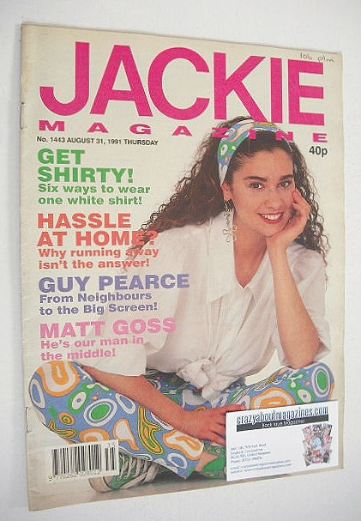 <!--1991-08-31-->Jackie magazine - 31 August 1991 (Issue 1443)