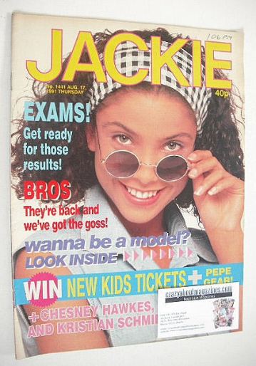 Jackie magazine - 17 August 1991 (Issue 1441)