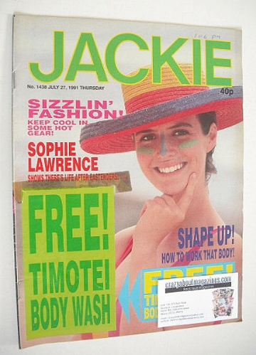 <!--1991-07-27-->Jackie magazine - 27 July 1991 (Issue 1438)