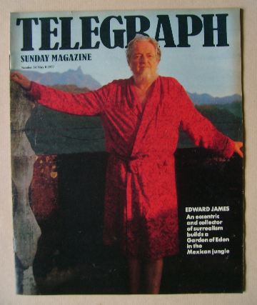 <!--1977-05-08-->The Sunday Telegraph magazine - Edward James cover (8 May 