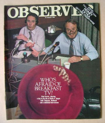 The Observer magazine - 23 January 1983