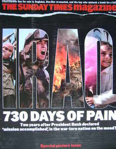 The Sunday Times magazine - 730 Days Of Pain cover (1 May 2005)