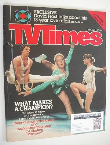 TV Times magazine - What Makes A Champion cover (10-16 March 1979)