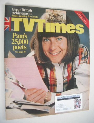 TV Times magazine - Pam Ayres cover (27 August - 2 September 1977)