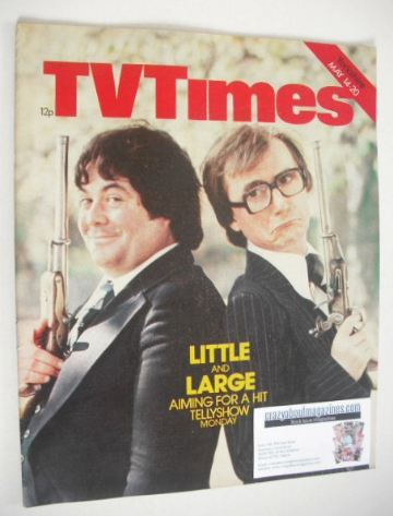 TV Times magazine - Little and Large cover (14-20 May 1977)