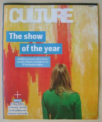Culture magazine - The Show Of The Year cover (25 September 2016)