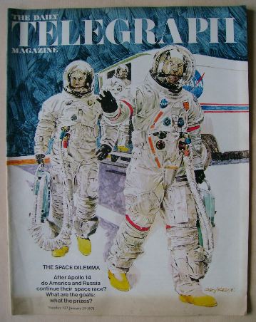 The Daily Telegraph magazine - Apollo 14 Astronauts cover (29 January 1971)