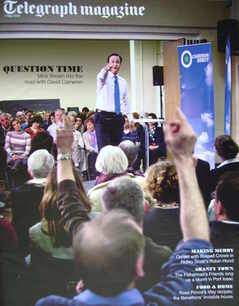 Telegraph magazine - David Cameron cover (1 May 2010)