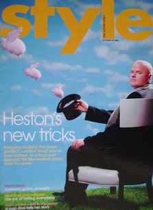 Style magazine - Heston Blumenthal cover (29 October 2006)