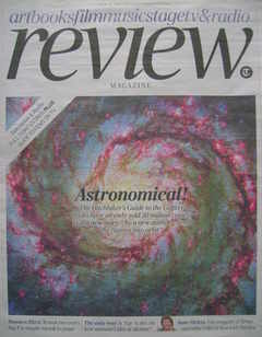 The Daily Telegraph Review newspaper supplement - 10 October 2009 - Astronomical cover