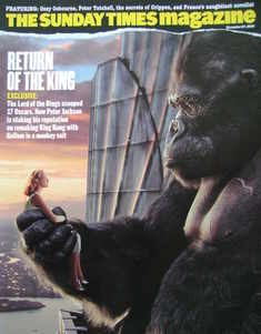 The Sunday Times magazine - Return Of The King cover (27 November 2005)