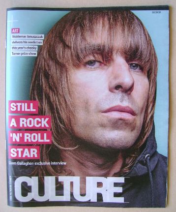 <!--2016-10-02-->Culture magazine - Liam Gallagher cover (2 October 2016)