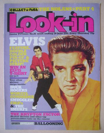 Look In magazine - 20 June 1981