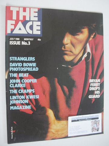 <!--1980-07-->The Face magazine - Bryan Ferry cover (July 1980 - Issue 3)