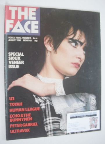 <!--1980-08-->The Face magazine - Siouxsie Sioux cover (August 1980 - Issue