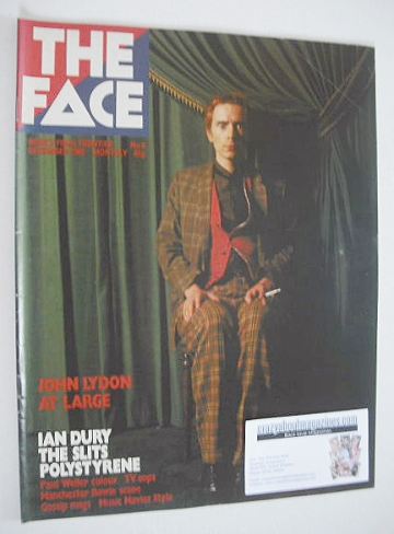 <!--1980-12-->The Face magazine - John Lydon cover (December 1980 - Issue 8